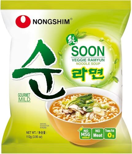 Nongshim Soon Veggie Ramyun 20er (vegetarisch, mild)