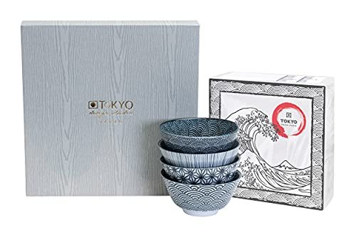 TOKYO design studio Nippon Black 4er Schalen-Set