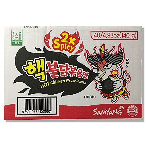 Samyang Buldak Hot Chicken 40er Karton (40 × 140 g)