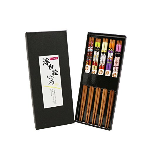 Exzact Bambus-Geschenkset 5 Paar