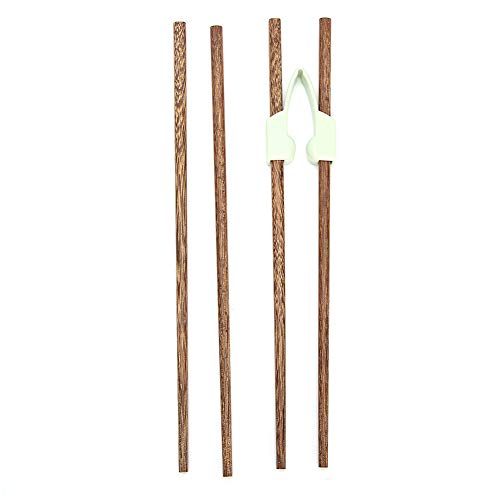 Rutschfeste Essstäbchen mit Halter — Anfänger & Senioren