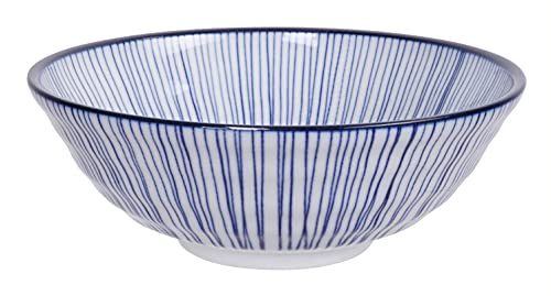Nippon Blue Ramen Bowl 21 cm, 1100 ml – Lines
