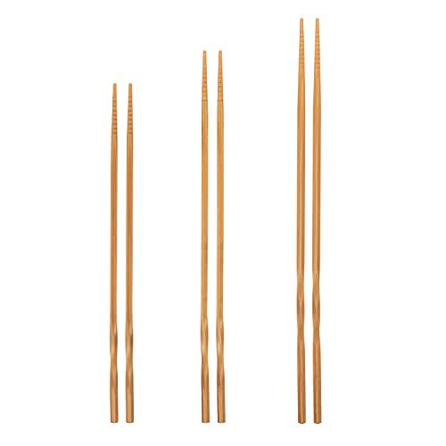 YOSUKATA Wok-Stäbchen 3 Paar (30/33/36 cm)