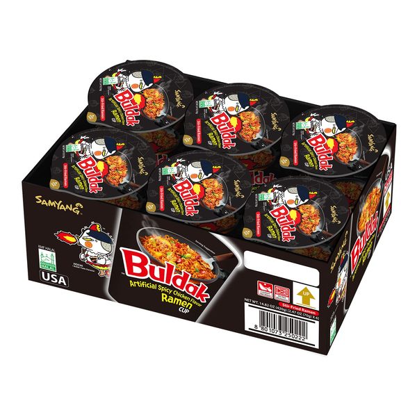 Samyang Buldak Cup, 6er Pack