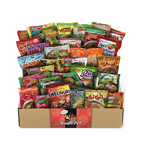Naschmaschine Asia Instant Noodle Box, 30 Sorten