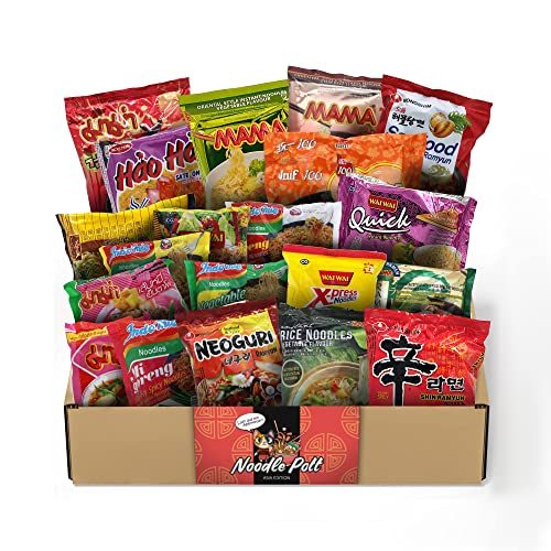 Naschmaschine Asia Instant Noodle Box, 20 Sorten