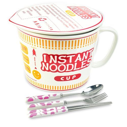 LIMITADA Ramen Bowl 1000 ml mit Edelstahlbesteck