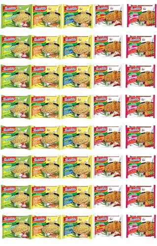Indomie Box mit 5 verschiedenen Sorten