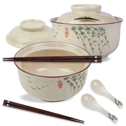 DEARBAG Ramen-Set 2× 800 ml mit Deckel